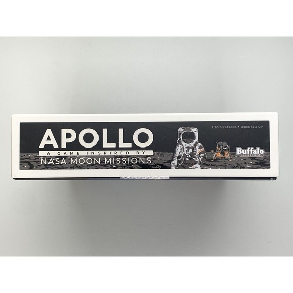 NIB Apollo Board Game - Inspired By NASA Moon Missions - Buffalo Games (2020) - Picture 4 of 7